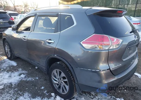 2015 Nissan Rogue Sl z USA, uszkodzony, nr VIN 5N1AT2MV2FC916579